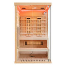 Mazur MO-EP2RS LINKS Infrarotsauna mit Salzsteinen 120 x 120 x 200 cm