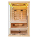 Mazur MO-EP2RS RECHTS Infrarotsauna mit Salzsteinen 120 x 120 x 200 cm