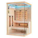 Mazur MO-EP2RS LINKS Infrarotsauna mit Salzsteinen 120 x 120 x 200 cm