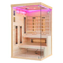Mazur MO-EP2RS LINKS Infrarotsauna mit Salzsteinen 120 x 120 x 200 cm