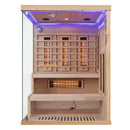 Mazur MO-EP3RS RECHTS Infrarotsauna mit Salzsteinen 150 x 140 x 200 cm