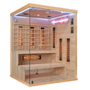 Mazur MO-EP3RS RECHTS Infrarotsauna mit Salzsteinen 150 x 140 x 200 cm
