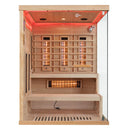 Mazur MO-EP3RS LINKS Infrarotsauna mit Salzsteinen 150 x 140 x 200 cm
