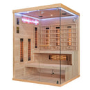 Mazur MO-EP3RS LINKS Infrarotsauna mit Salzsteinen 150 x 140 x 200 cm