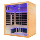Mazur MO-EA4T-B Vollcarbon-Infrarotsauna 175 x 130 x 200 cm