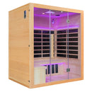 Mazur MO-EA4T-B Vollcarbon-Infrarotsauna 175 x 130 x 200 cm