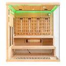 Mazur MO-EP4RS LINKS Infrarotsauna mit Salzsteinen 175 x 140 x 200 cm