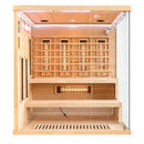 Mazur MO-EP4RS LINKS Infrarotsauna mit Salzsteinen 175 x 140 x 200 cm