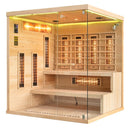 Mazur MO-EP4RS LINKS Infrarotsauna mit Salzsteinen 175 x 140 x 200 cm
