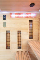 Mazur MO-EP4RS LINKS Infrarotsauna mit Salzsteinen 175 x 140 x 200 cm