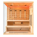 Mazur MO-EP4RS RECHTS Infrarotsauna mit Salzsteinen 175 x 140 x 200 cm