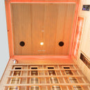 Mazur MO-EP4RS RECHTS Infrarotsauna mit Salzsteinen 175 x 140 x 200 cm