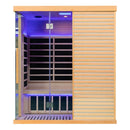 Mazur MO-EA4T-A RECHTS Vollcarbon-Infrarotsauna 175 x 110 x 200 cm