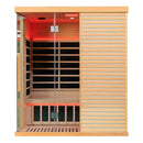 Mazur MO-EA4T-A RECHTS Vollcarbon-Infrarotsauna 175 x 110 x 200 cm