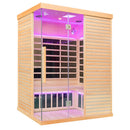 Mazur MO-EA4T-A RECHTS Vollcarbon-Infrarotsauna 175 x 110 x 200 cm