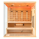 Mazur MO-EP4RS XL RECHTS Infrarotsauna mit Himalaya-Salzsteinen 180 x 160 x 200 cm