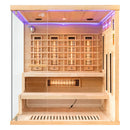 Mazur MO-EP4RS XL RECHTS Infrarotsauna mit Himalaya-Salzsteinen 180 x 160 x 200 cm