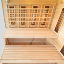 Mazur MO-EP4RS XL RECHTS Infrarotsauna mit Himalaya-Salzsteinen 180 x 160 x 200 cm