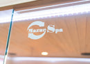 Mazur MO-EP4RS XL RECHTS Infrarotsauna mit Himalaya-Salzsteinen 180 x 160 x 200 cm