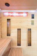 Mazur MO-EP4RS XL RECHTS Infrarotsauna mit Himalaya-Salzsteinen 180 x 160 x 200 cm