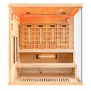 Mazur MO-EP4RS XL LINKS Infrarotsauna mit Himalaya-Salzsteinen 180 x 160 x 200 cm