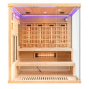 Mazur MO-EP4RS XL LINKS Infrarotsauna mit Himalaya-Salzsteinen 180 x 160 x 200 cm