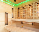 Mazur MO-EP4RS XL LINKS Infrarotsauna mit Himalaya-Salzsteinen 180 x 160 x 200 cm