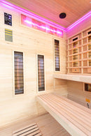 Mazur MO-EP4RS XL LINKS Infrarotsauna mit Himalaya-Salzsteinen 180 x 160 x 200 cm