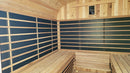 Mazur MO-2124 Infrarot-Gartensauna, quadratisch, 210 x 240 x 210 cm