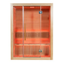 Mazur MO-SS1515H Trockensauna mit HARVIA-Ofen 6 kW 150 x 150 x 200 cm