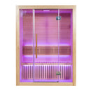 Mazur MO-SS1512H Trockensauna mit HARVIA-Ofen 4,5 kW 150 x 120 x 200 cm