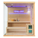 Mazur MO-EP4S RECHTS Trockensauna mit HARVIA Ofen 8 kW 175 x 140 x 190 cm