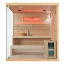 Mazur MO-EP4S RECHTS Trockensauna mit HARVIA Ofen 8 kW 175 x 140 x 190 cm