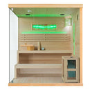 Mazur MO-EP4S RECHTS Trockensauna mit HARVIA Ofen 8 kW 175 x 140 x 190 cm