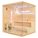 Mazur MO-EP4S LINKS Trockensauna mit HARVIA-Ofen 8 kW 175 x 140 x 190 cm