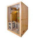 Mazur MO-EA2 Trockensauna mit HARVIA 2,3 kW Ofen und Wandisolierung 120 x 105 x 190 cm