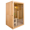 Mazur MO-EA2 Trockensauna mit HARVIA 2,3 kW Ofen und Wandisolierung 120 x 105 x 190 cm