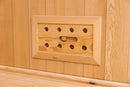 Mazur MO-EA2 Trockensauna mit HARVIA 2,3 kW Ofen und Wandisolierung 120 x 105 x 190 cm