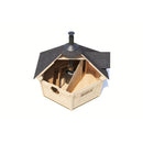 Fjordholz Sauna Kota Model Erik 9m² 2-Room