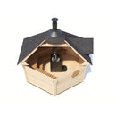 Fjordholz Sauna Kota Model Erik 9m² 1-Room