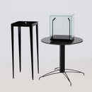 Form Department PODIUM.E45 – Edle Schmuckvitrine mit handgefertigtem Metallgestell