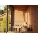 Fjordholz Barrel Sauna Model Cubus-2 Black Edition