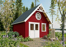 Fjordholz Gartenhaus Modell Kjell 44 - klassisches Gartenhaus
