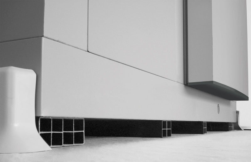 Cellule de congélation NordCap avec plancher à panneaux Z 234-144-TK avec unité + poutre de ventilation au sol