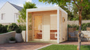 Karibu Gartensauna "Saunahaus Ares 2" 5 Personen