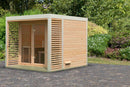 Karibu Gartensauna "Saunahaus Ares 3" 5 Personen