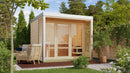 Karibu Gartensauna "Saunahaus Ares 3" 5 Personen