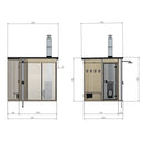 Fjordholz Design Sauna House Model Siiri Premium