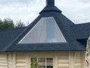 Fjordholz 8-Eck Grillkota Modell Nils 17 m²