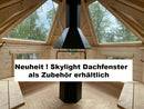 Fjordholz Grillkota mit Anbau Modell Ida 17+4m²